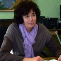 Loredana Panariti (Assessore regionale Pari Opportunità e Politiche giovanili) alla presentazione del "Progetto regionale di prevenzione e contrasto al fenomeno del bullismo omofobico: rilevazione del problema, strategie d'intervento e attività di formazione" - Trieste 19/12/2013