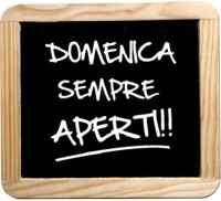 domenica aperto