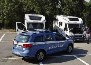 polizia camper