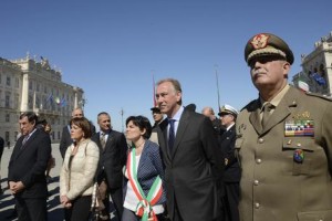Grande Guerra: a Trieste corone per caduti Italia e Austria